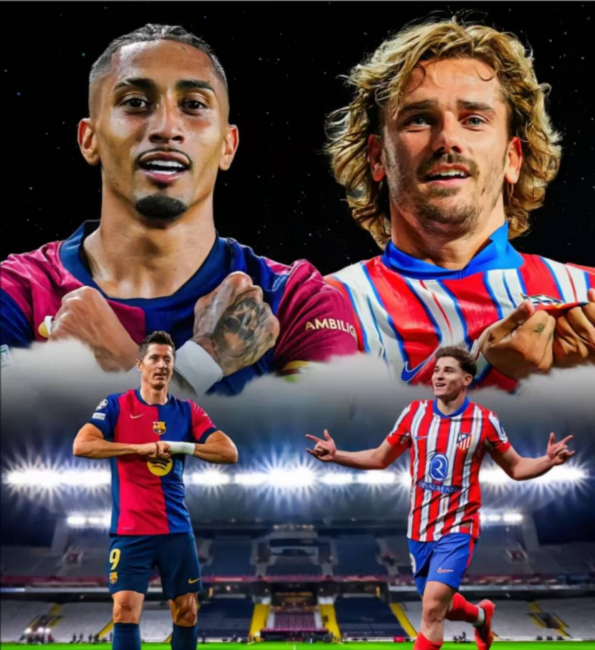 关于巴塞罗那赢得漂亮比赛，球迷沸腾欢呼的信息