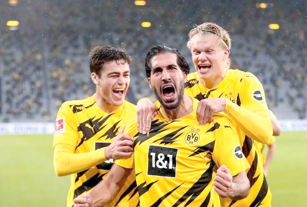 杏彩体育入口-多特蒙德连胜收官，德甲亚军争夺激烈